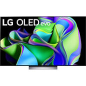 LG 77 in. OLED C3 Evo 4K HDR Smart TV with AI ThinQ and G-Sync OLED77C3PUA