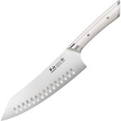 Cangshan Helena Series White Forged 8 in. Rocking Chefs Knife
