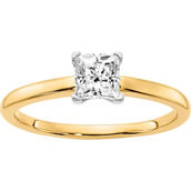 True Origin 14K Gold Lab Grown 1/2 CTW Diamond Engagement Ring