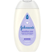 Johnson's Sensitive Care Baby Body Wash & Shampoo
