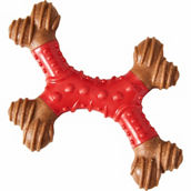Spot Holiday Bambone X Dental Ginger Dog Toy