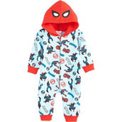 Marvel Infant Boys Spider-Man Hooded Romper