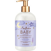 Shea Moisture Baby Lavender Shampoo and Bath Milk 13 oz.