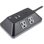 GE 5-Outlet 2-USB Surge Protector with 3 ft. Cord