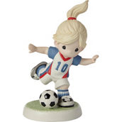 Precious Moments Set Your Goals High Soccer Girl Figurine