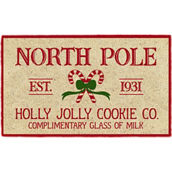Design Imports Holly Jolly Cookie Co. Doormat