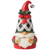 Jim Shore Heartwood Creek Fig Highland Gnome with Milk and Cookie
