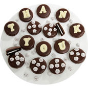 Deli Direct Lillie and Pearl Thank You Belgian Chocolate Oreo Cookies 14 ct.