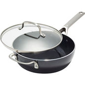 OXO Ceramic Non-Stick Agility 3 qt. Chef's Pan with Helper Handle and Lid