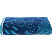 Simply Perfect Cotton Blue Beach Towel