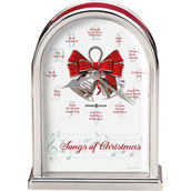 Howard Miller Songs Of Christmas Tabletop Clock