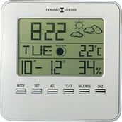 Howard Miller Weather View Tabletop Clock