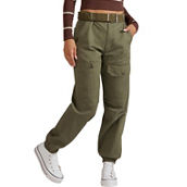Fivestar Juniors Relaxed Fit Belted Los Angeles Jogger Pants