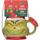 Dr. Seuss The Grinch Christmas Mug and Hot Chocolate Mix Gift Set