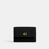 COACH Essential Polished Pebble Mini Trifold Wallet