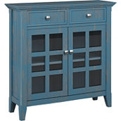 Simpli Home Acadian Solid Wood Entryway Storage Cabinet