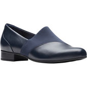 Clarks Women's Juliet Gem Leather Slip-On Casual Shoes