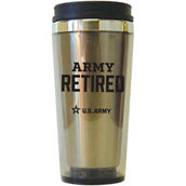 Army Acrylic Mug Army Retired 16 oz.