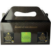 BeeNZ Premium Manuka and Kanuka Honey Gift Pack