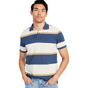 Old Navy Rugby Stripe Classic Fit Pique Polo Shirt