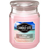 Candle-lite Pink Shoreline 18 oz. Jar Candle