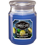 Candle-lite Salty Blue Citron 18 oz. Jar Candle