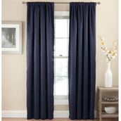 Eclipse Tricia 52 in. Wide Rod Pocket Thermapanel Room Darkening Curtain