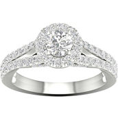 Pure Brilliance 14K White Gold 1 1/4 CTW Engagement Ring with IGI Certification