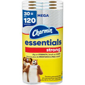 Charmin Essentials Strong 30 Mega Rolls, 429 sheets