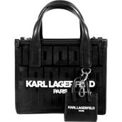 Karl Lagerfeld Nouveau Small Crossbody Tote, Camo Black