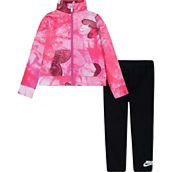 Nike Toddler Girls Sci-Dye Fleece Jacket with Leggings 2 pc. Set