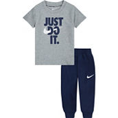 Nike Baby Boys Just Do It Tee and Pants Set