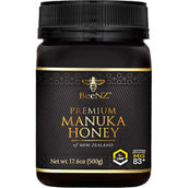 BeeNZ Premium Manuka Honey UMF5, Qty 3, 17.6 oz. each