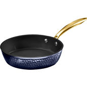 GraniteStone Navy Blue Forged Hammered Nonstick Fry Pan 10 in.