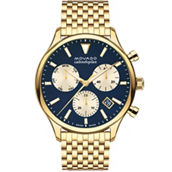 Movado Men's Heritage Calendoplan Gold 43mm Watch 3650150