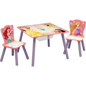 Delta Children Disney Princess Table and Chair Set with Storage