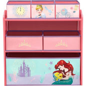 Delta Children Disney Princess 6 Bin Design and Store Toy Organizer