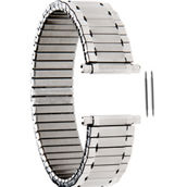 Gilden Men's Long 17-22mm Stainless Expansion Watch Band 7.25 in.
