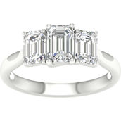 Pure Brilliance 14K White Gold 2 CTW Engagement Ring with IGI Certification