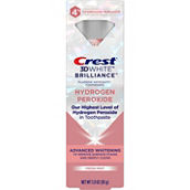 Crest 3D White Brilliance Hydrogen Peroxide Toothpaste with Fluoride 3 oz.