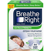 Breathe Right Extra Clear Nasal Strips 44 ct.
