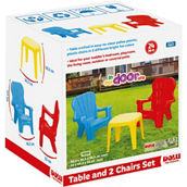 Dolu Toys Childrens Plastic Table and Chairs Set