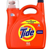 Tide Liquid Laundry Detergent, Original, 152 loads, 170 oz. HE Compatible