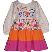 Bonnie Jean Toddler Girls Spicy Little Pumpkin Dress