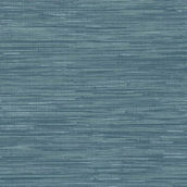 NuWallpaper Steel Blue Grassweave Peel & Stick Wallpaper