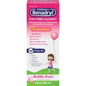 Benadryl Children's Allergy Antihistamine Oral Solution, Bubblegum