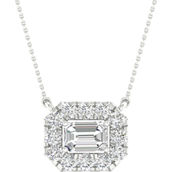 Pure Brilliance 14K White Gold 1 CTW Diamond Fashion Pendant