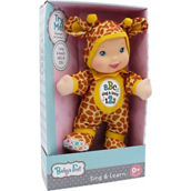 Goldberger Baby's First Sing & Learn Giraffe Toy Doll
