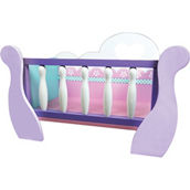 Lissi Wooden Baby Doll Cradle