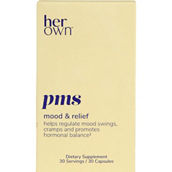 Her Own PMS Mood & Relief Dietary Supplement Capsules, 30 ct.